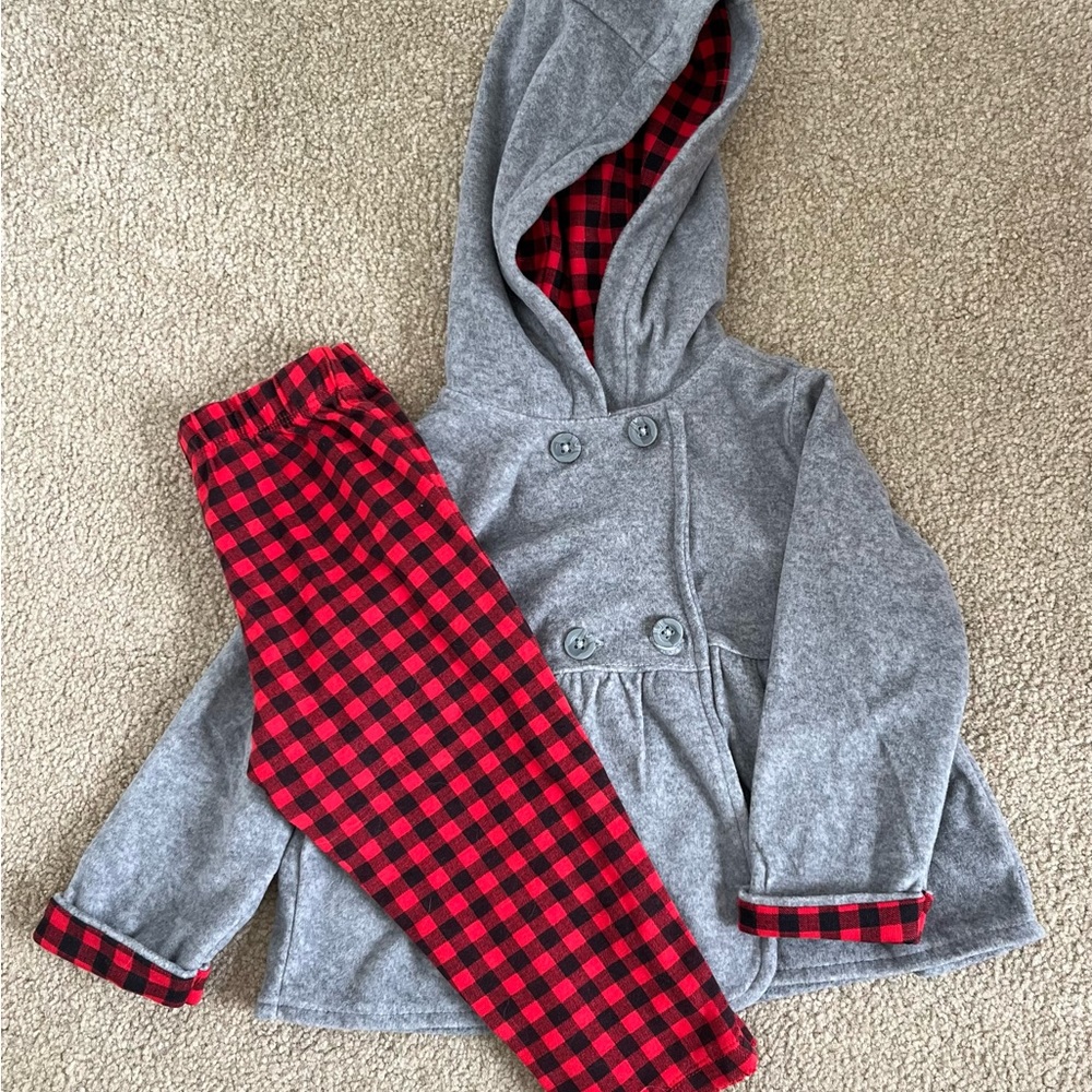 Buffalo check jacket & pant